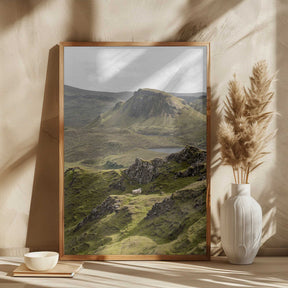 Quiraing Landscape on Scotland's Isle of Skye Poster