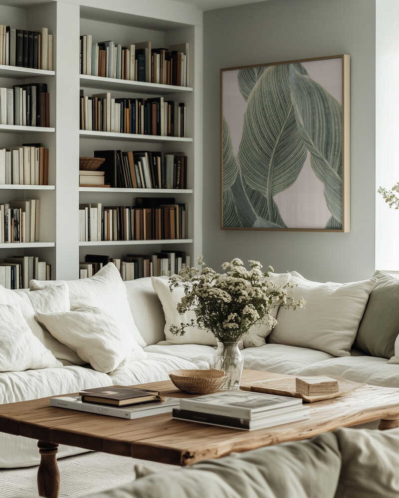 Calla Leaf Poster