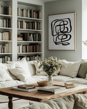 Abstract Lines I Poster