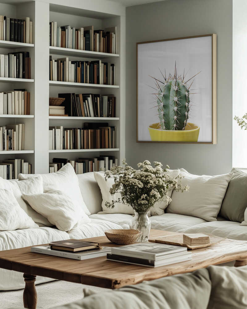 Spikey Cactus Poster