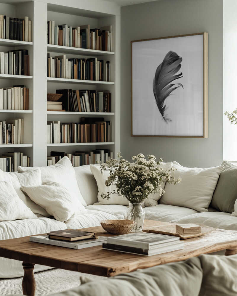Feather Poster