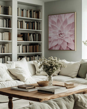 Pink Succulent Poster