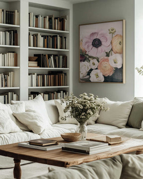 Pastel Bouquet Poster