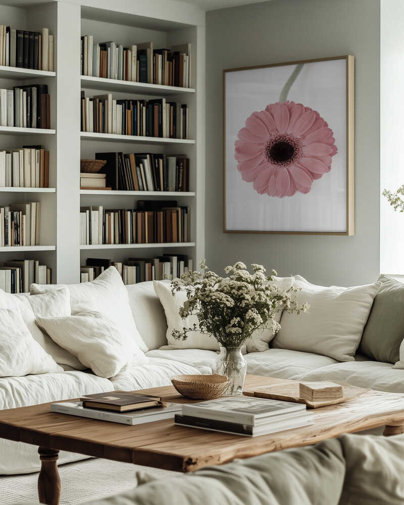 Pink Gerbera II Poster