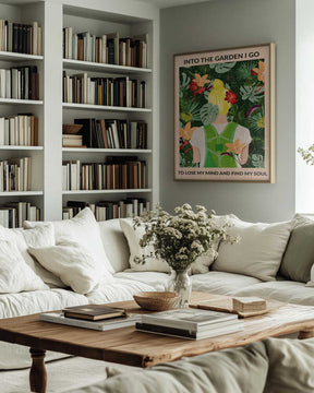 Into the Garden (blonde) Poster