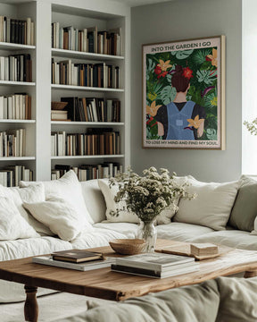Into the Garden Standard Wall Art Poster