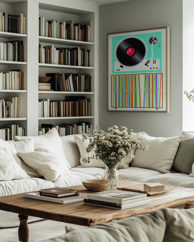 Vinyl Stack Poster