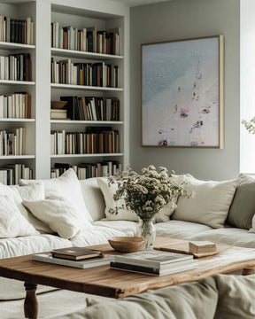 Aerial beach view 2 Poster