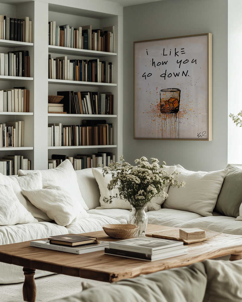 I like how you go down Poster