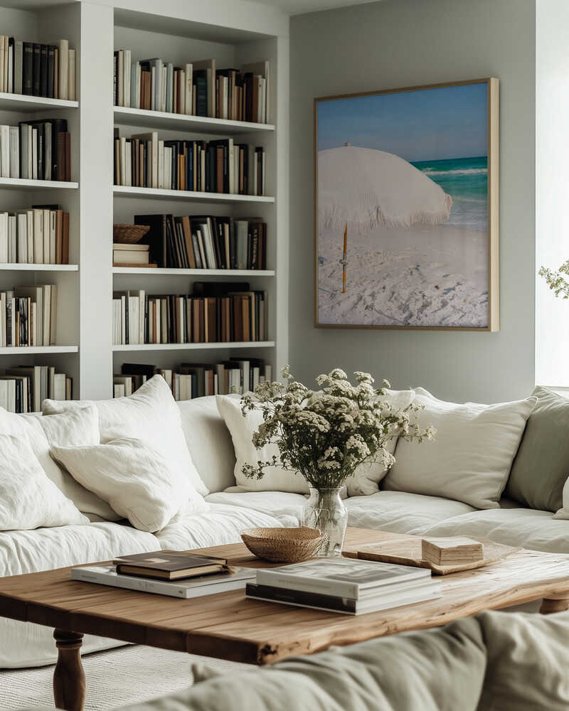 Beach Umbrella Poster