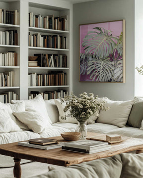 Monstera leaf La Muralla Poster