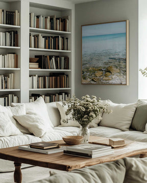 Seascape at the Italian Coast Poster