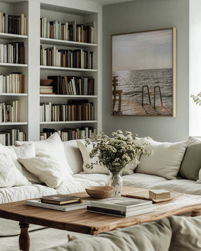 Summer Morning Swim Poster