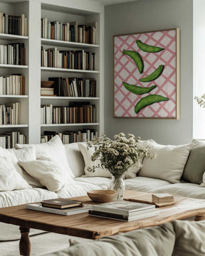 Sugar snap peas Poster