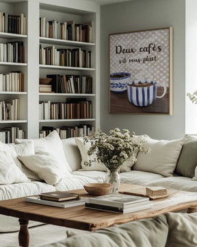 Two coffees please Poster