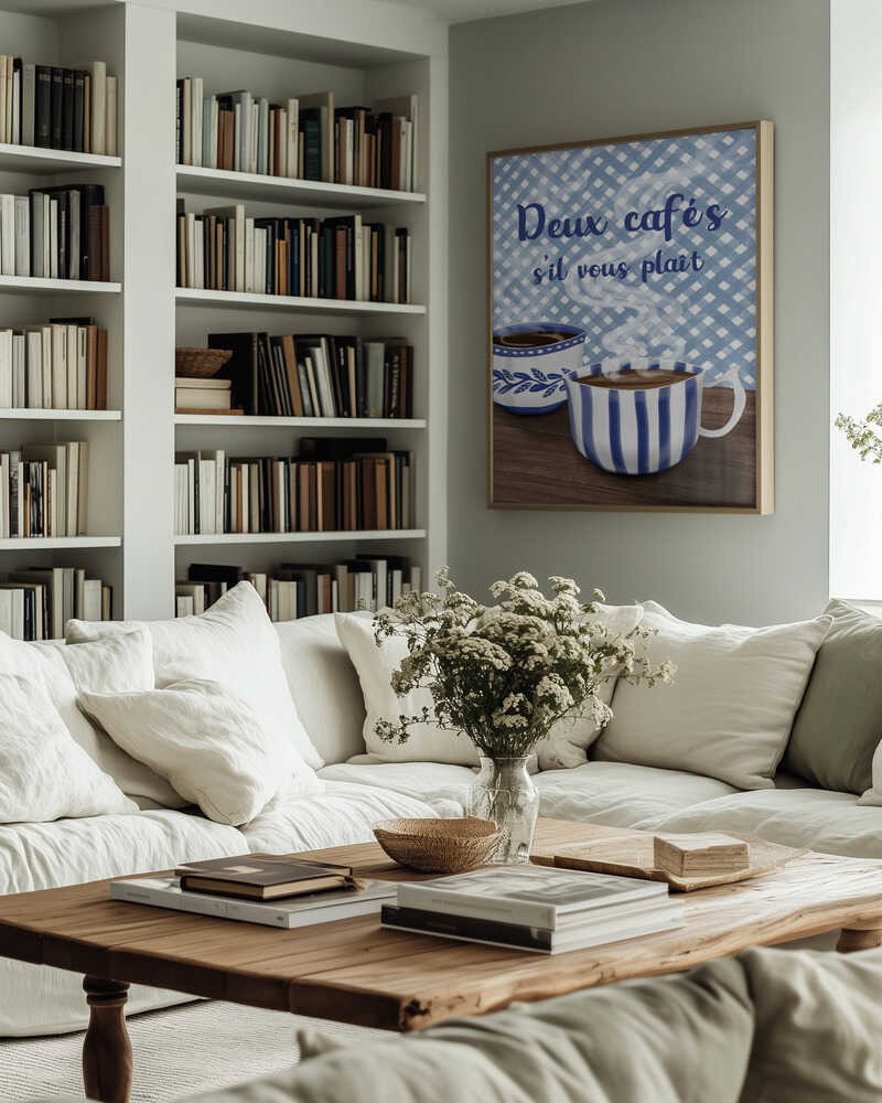 Two coffees please Poster