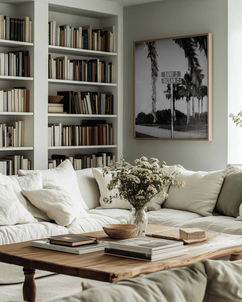 Surf Drive + Ocean Drive Poster