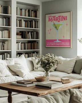 Dirty Martini Cocktail 01.png Poster