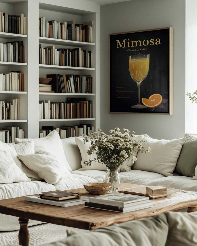 Bubbly Citrus Delight Poster