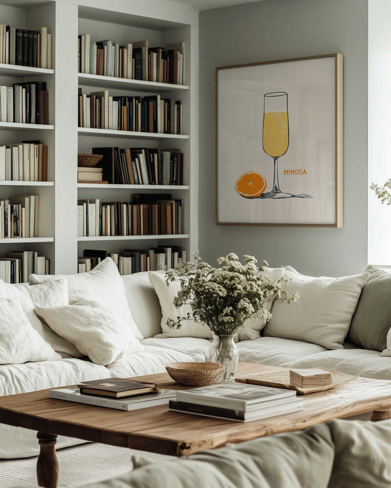 Bubbly Brunch Vibe Poster