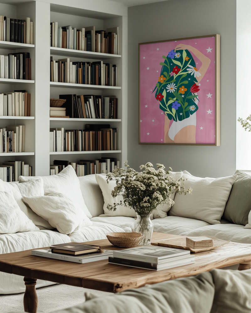 Floral Daydreams Poster