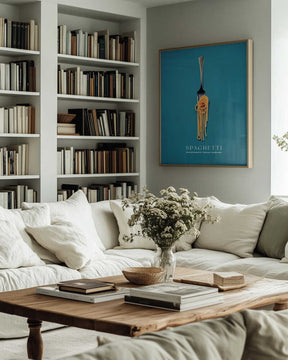 A Fork Wrapped In Spaghetti Poster