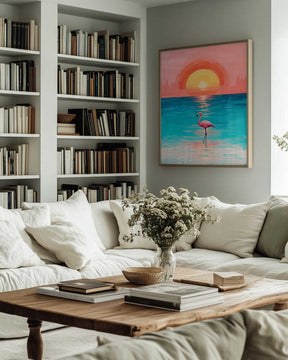 Just Vibin’ By the Sea Poster