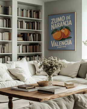 Valencia Oranges Poster