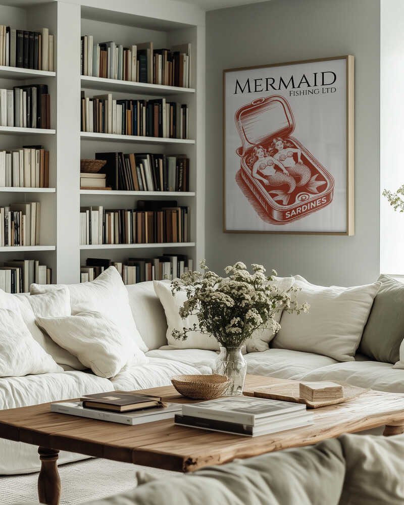 Mermaids in a Can Poster