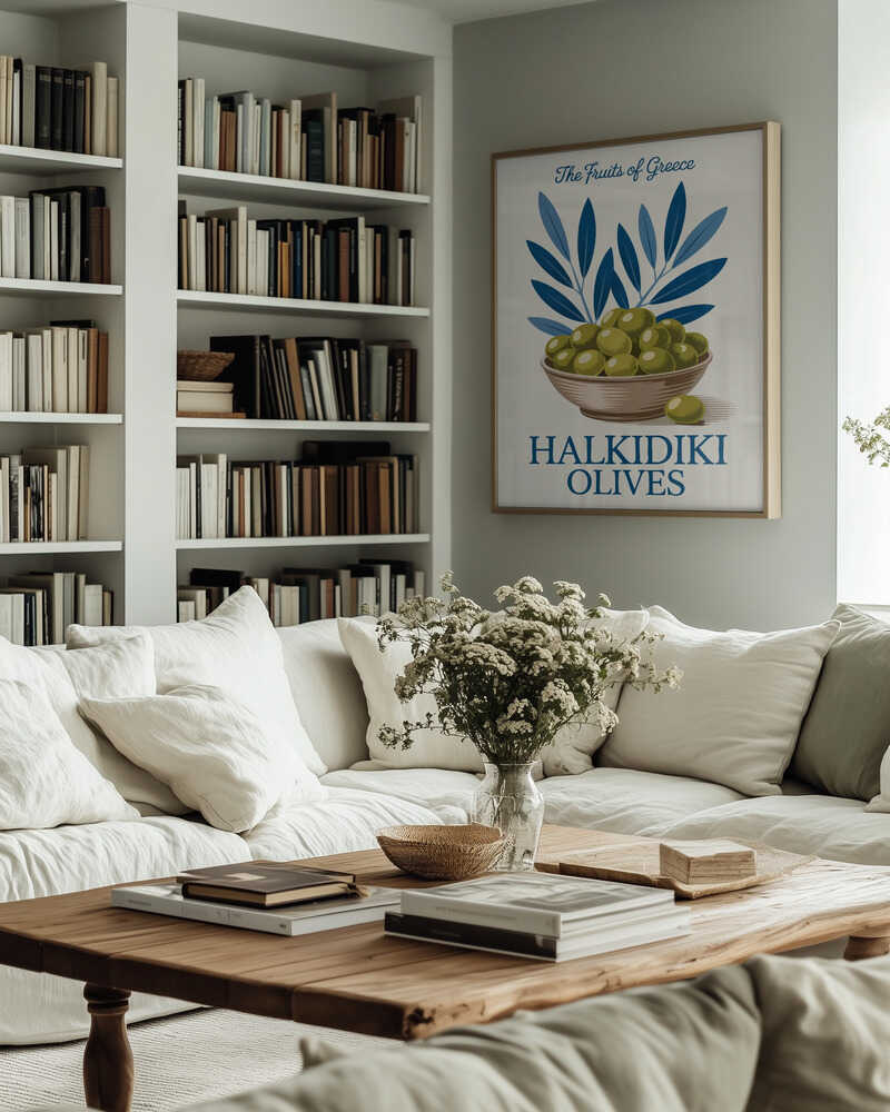 Halkidiki Olives Delight Poster