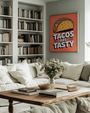 Tasty Taco Delight Poster