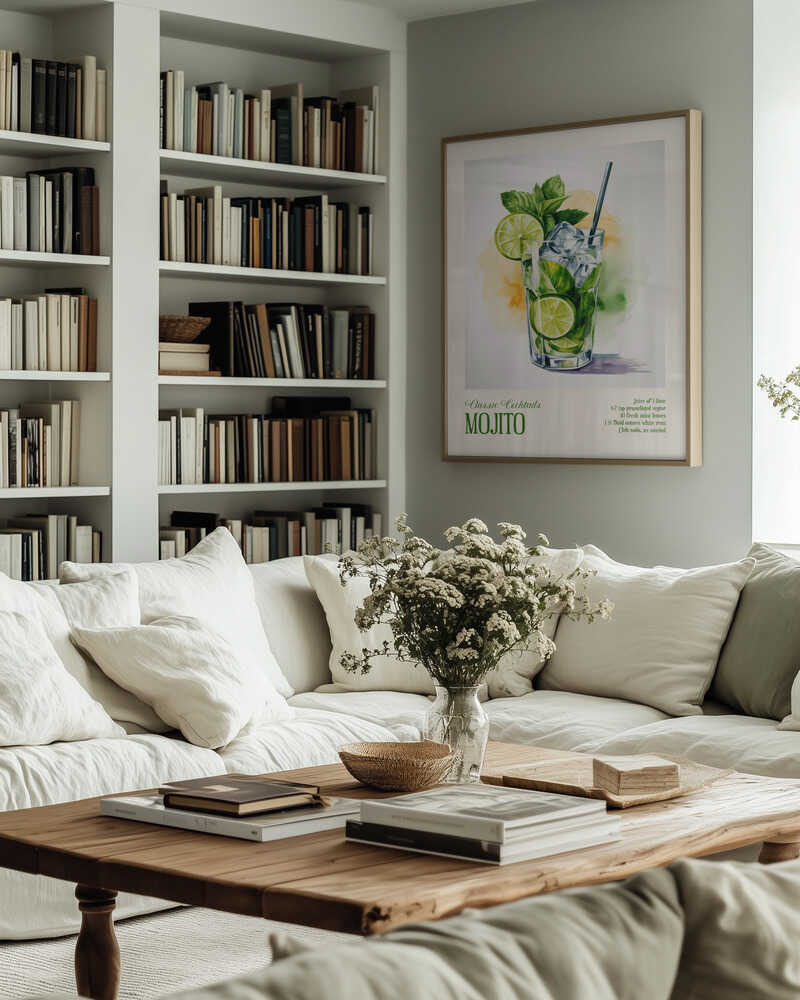 Classic Cocktails - Mojito Poster