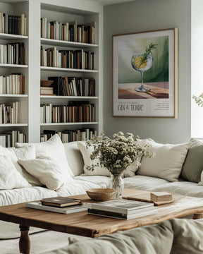 Classic Cocktails - Gin and Tonic Poster