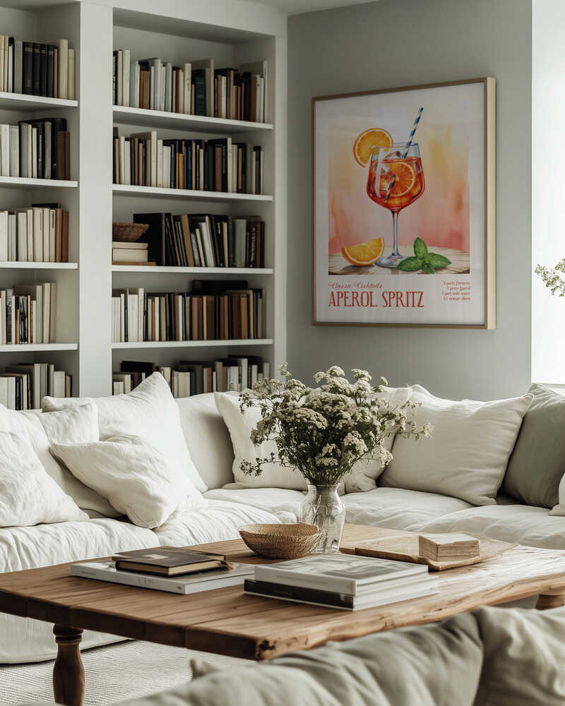 Classic Cocktails - Aperol Spritz Poster