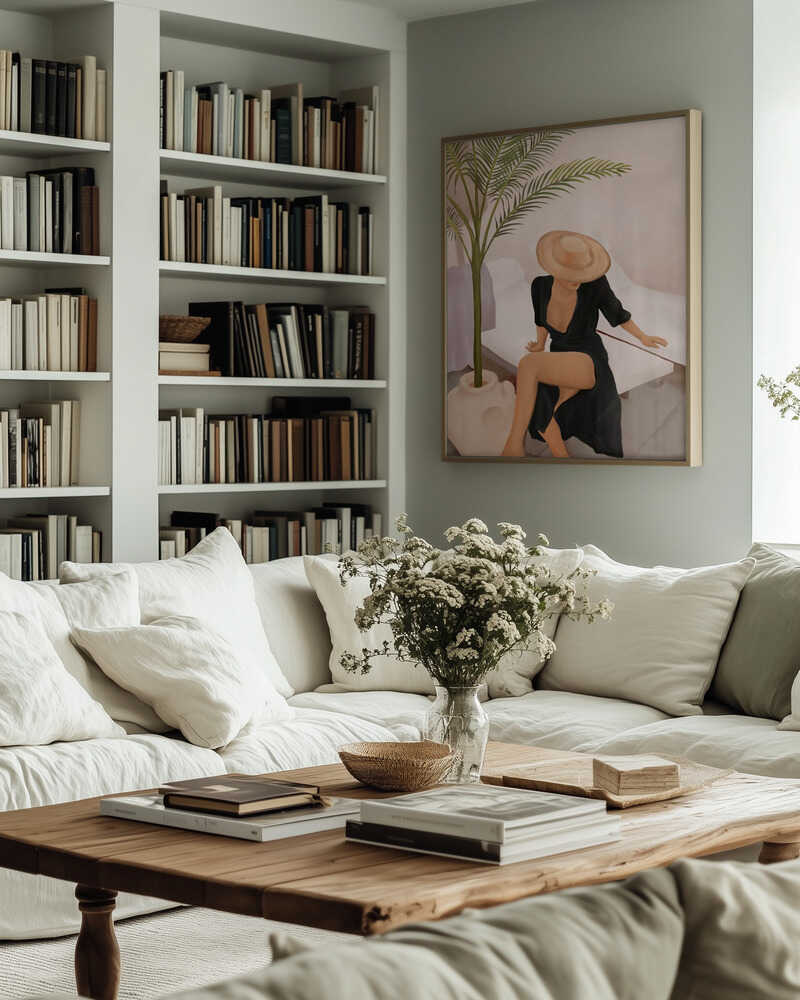 Elegance in Relaxation Poster