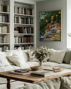 Lemon Coast Vistas Poster