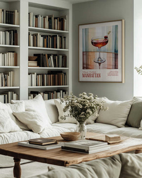 Classic Cocktails - Manhattan Poster