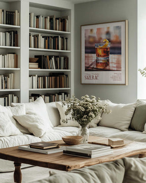 Classic Cocktails - Sazerac Poster