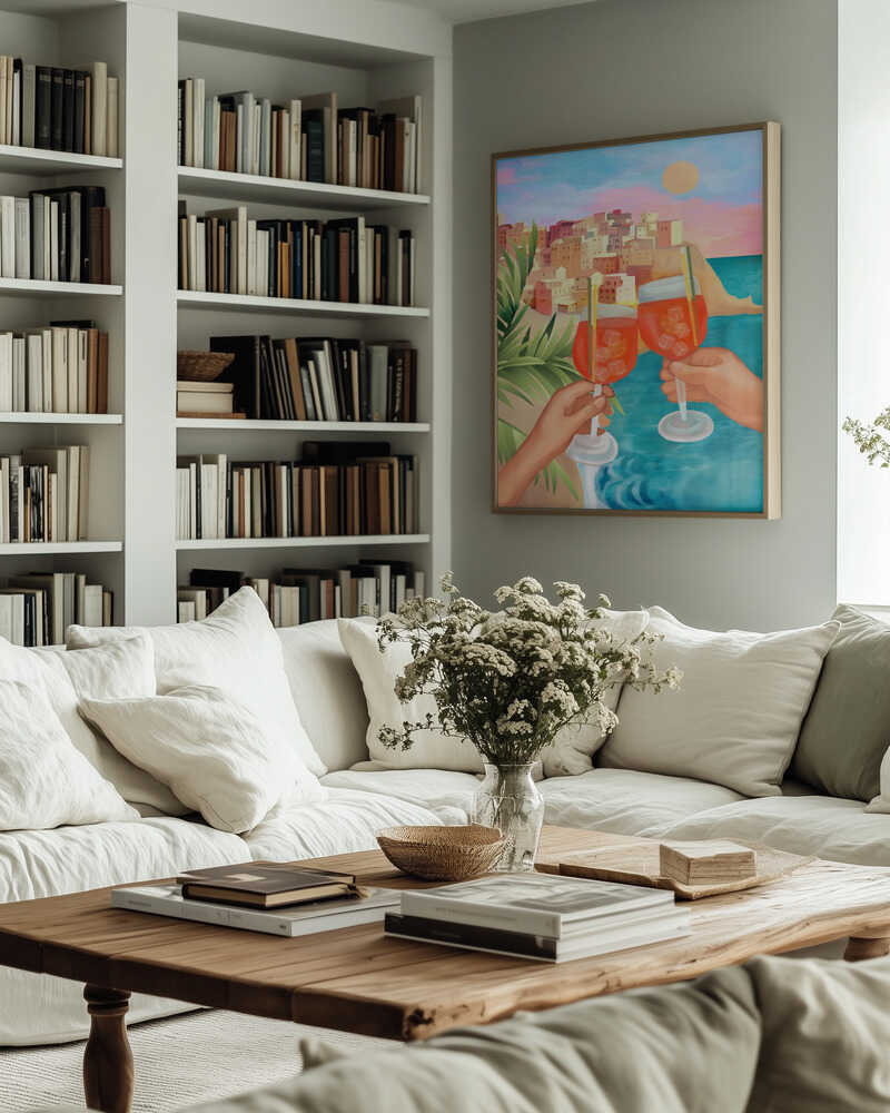 Aperol Sunset Poster