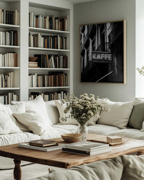 Kaffe Skylt Poster