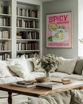 A3 Spicy Margs 5 Pink 01.png Poster