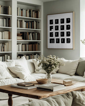 Good Food Good Mood Poster