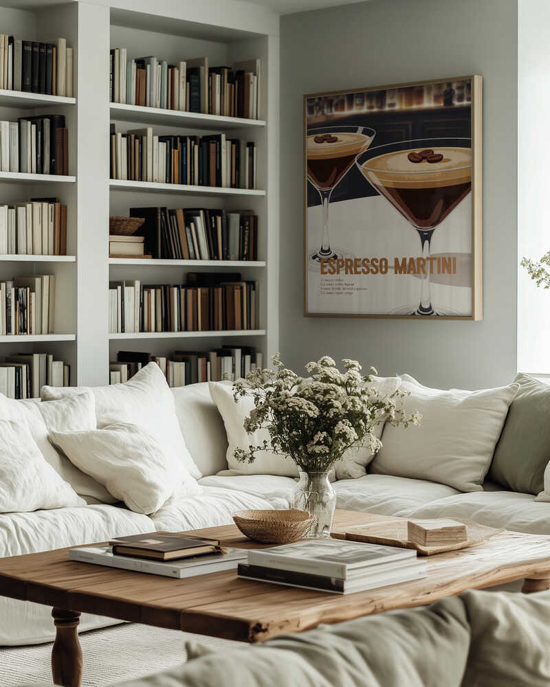 Espresso Martini Recipe Poster