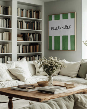 Mellanmjölk Poster