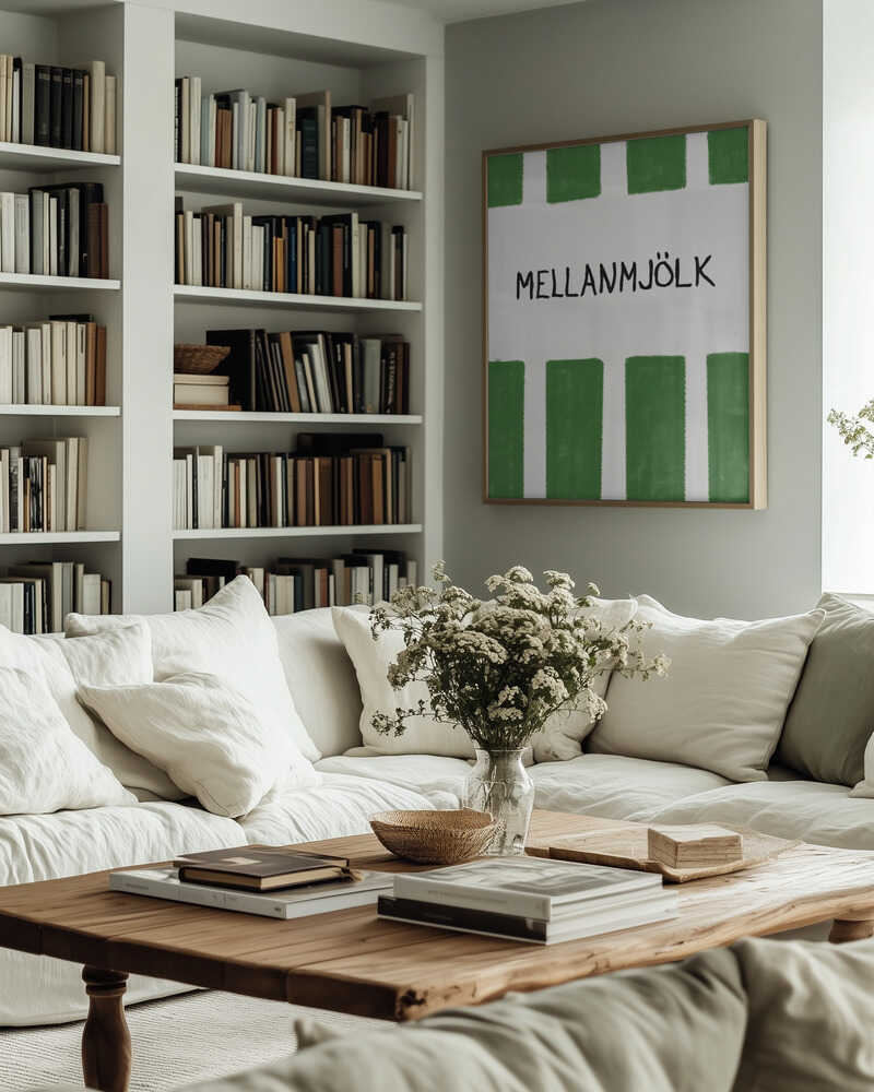 Mellanmjölk Poster