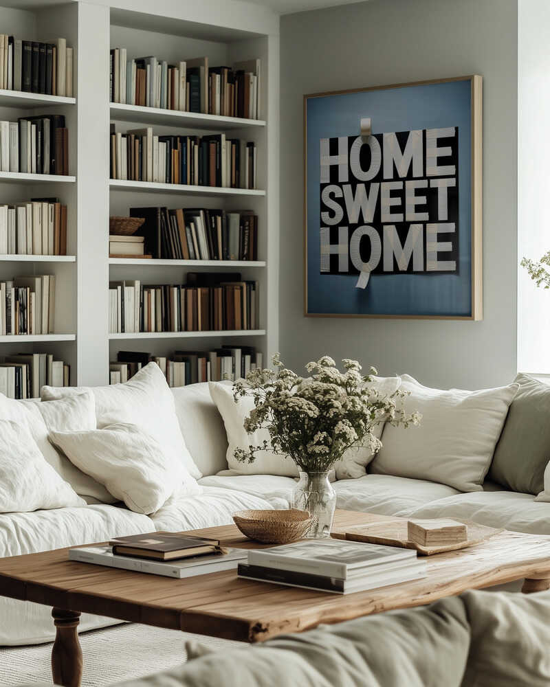 Home Sweet Home Taped Poster