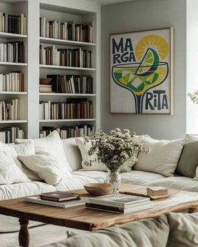 Sunny Margarita Poster