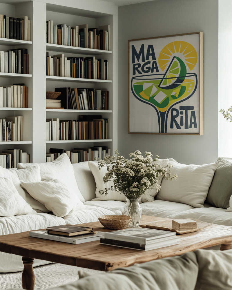 Sunny Margarita Poster