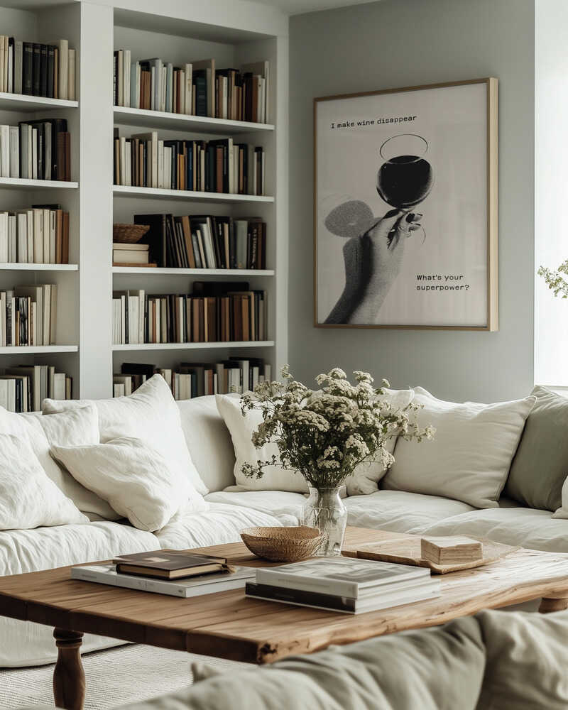 I Make Wine Disappear Poster