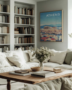 Athens Travel Poster Poster